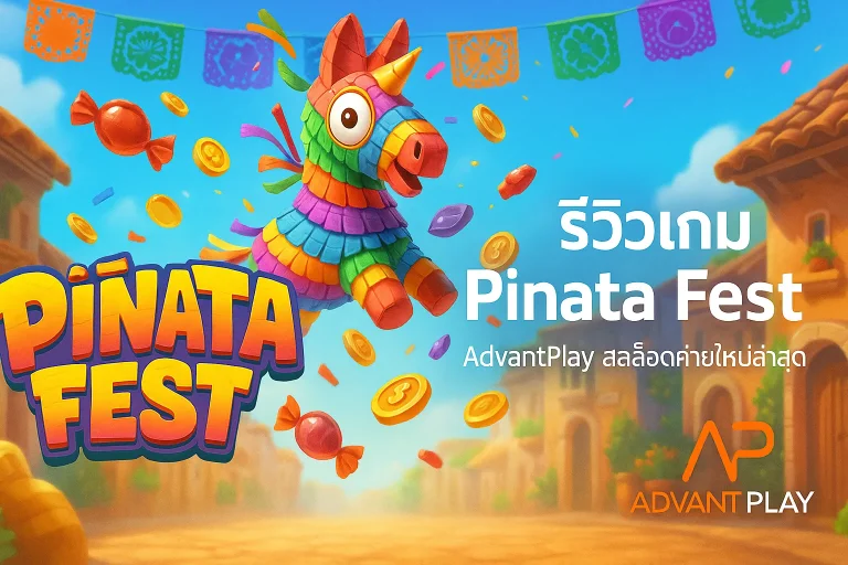 รีวิวเกม Pinata Fest – AdvantPlay สล็อตแตกง่าย 2025