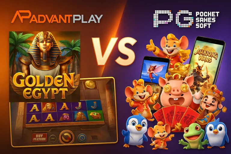 AdvantPlay vs PG Soft ค่ายสล็อตไหนตอบโจทย์ผู้เล่น 2025