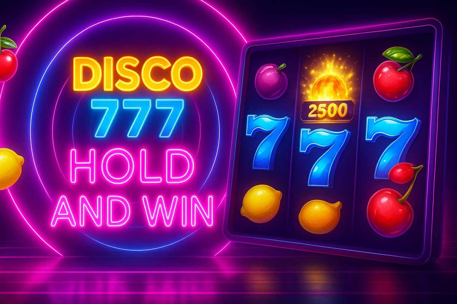 รีวิวเกมสล็อต Disco 777 Hold and Win จากค่าย AdvantPlay