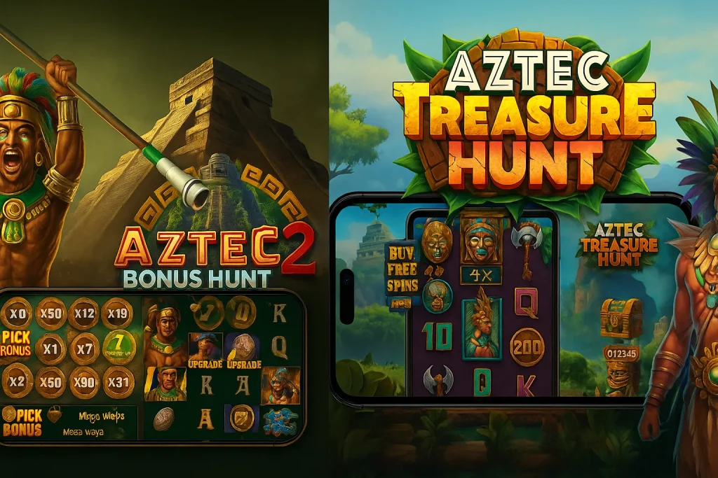 Aztec Bonus Hunt 2 รีวิวสล็อต RTP สูง ฟีเจอร์เด็ด โบนัสแตกหนัก