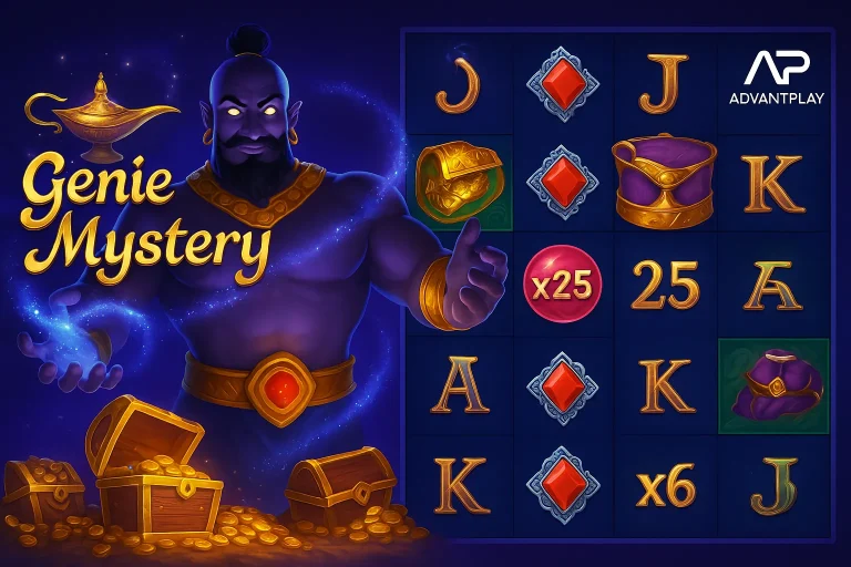 รีวิวเกมสล็อต Genie Mystery | AdvantPlay 2025