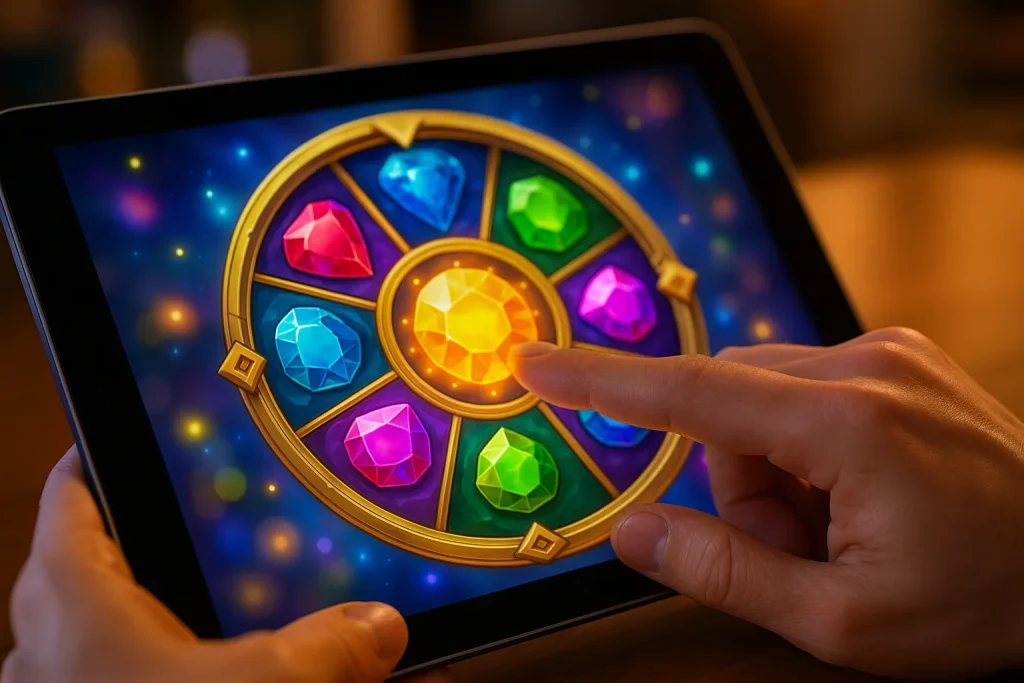 Wheel of Gems จากค่าย AdvantPlay