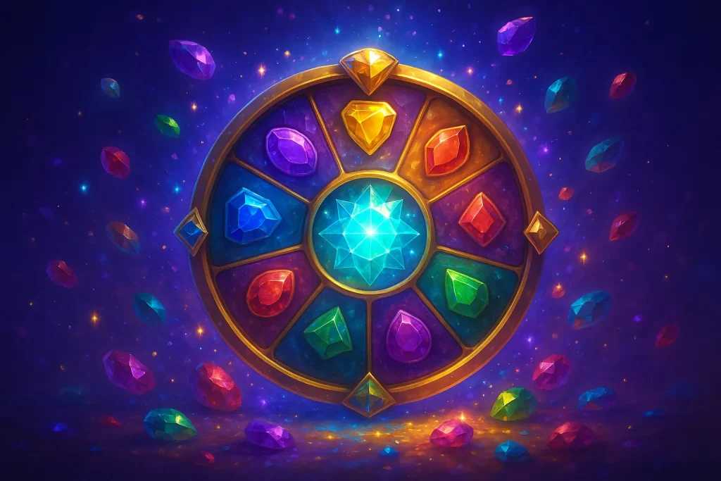 แนะนำเกมสล็อต Wheel of Gems