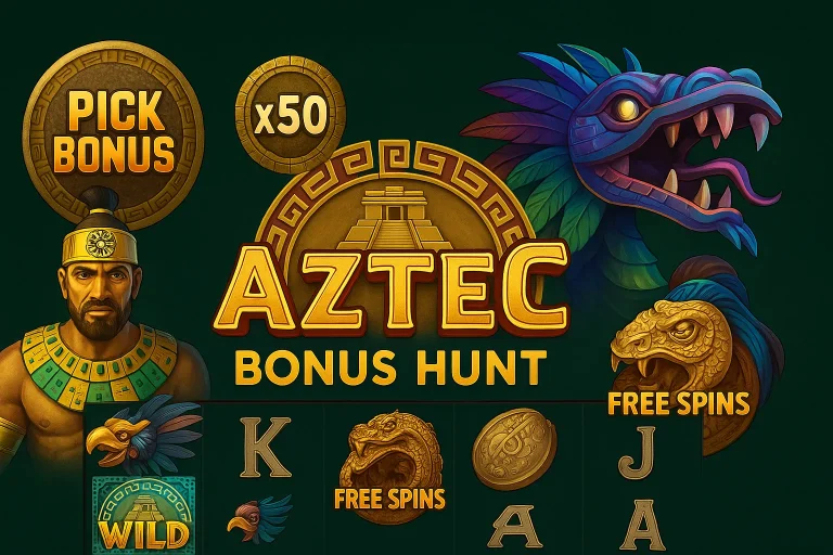 รีวิวเกมสล็อต Aztec Bonus Hunt | AdvantPlay 2025