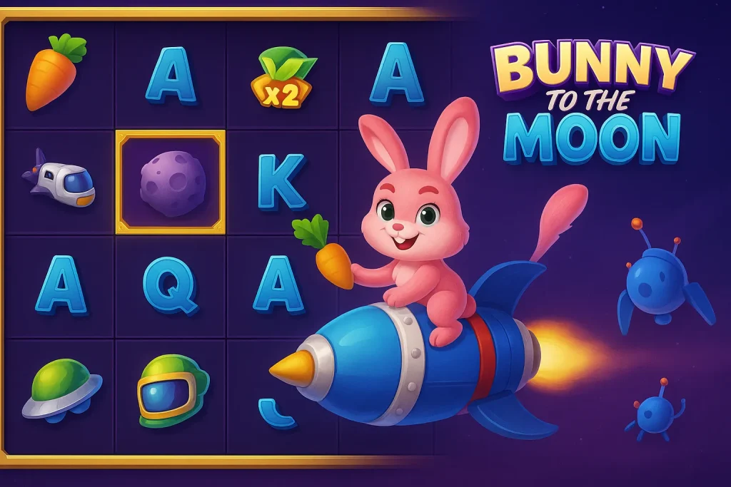 แนะนำเกมสล็อต Bunny to the Moon