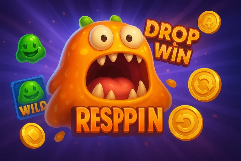 Hungry Slime รีวิวสล็อตใหม่ RTP 97.09% ฟีเจอร์ Respin และโบนัสพิเศษ