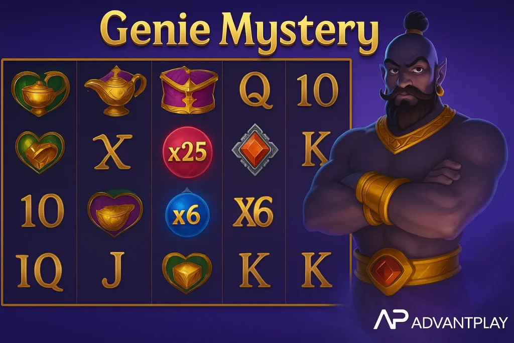 แนะนำเกมสล็อต Genie Mystery
